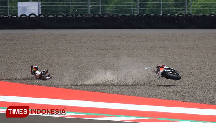 Berita Foto; Serba - Serbi MotoGP Mandalika 2022