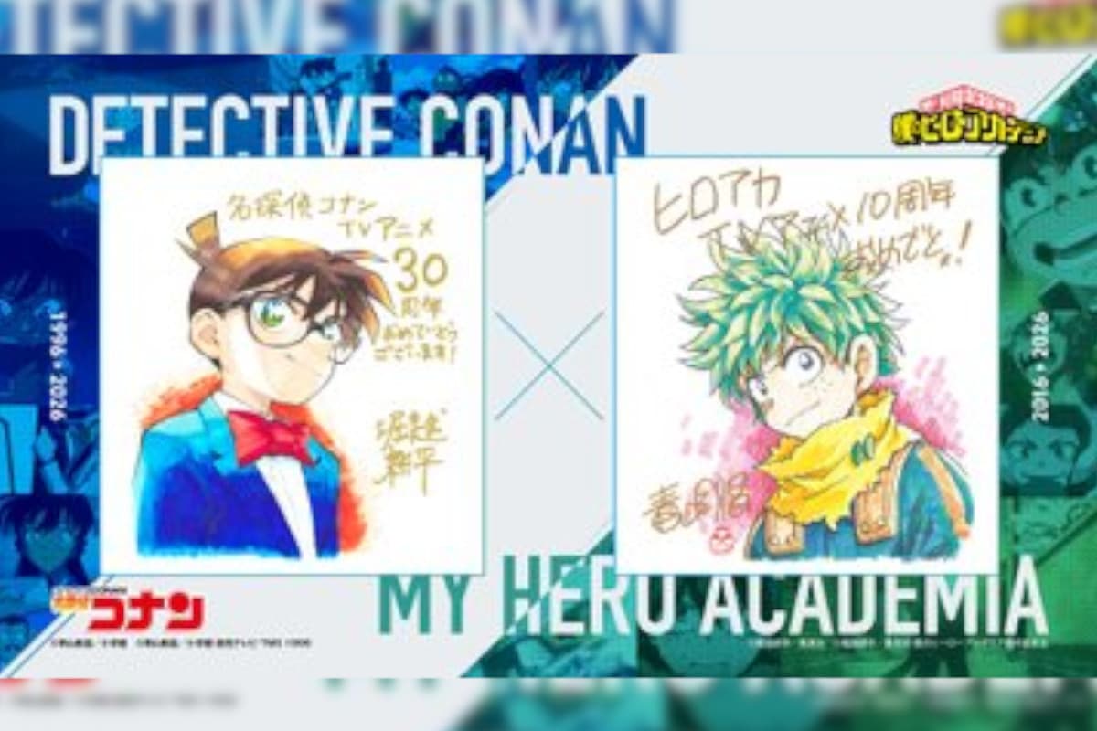 Kolaborasi Conan x My Hero Academia Bikin Hubungan China-Jepang Memanas